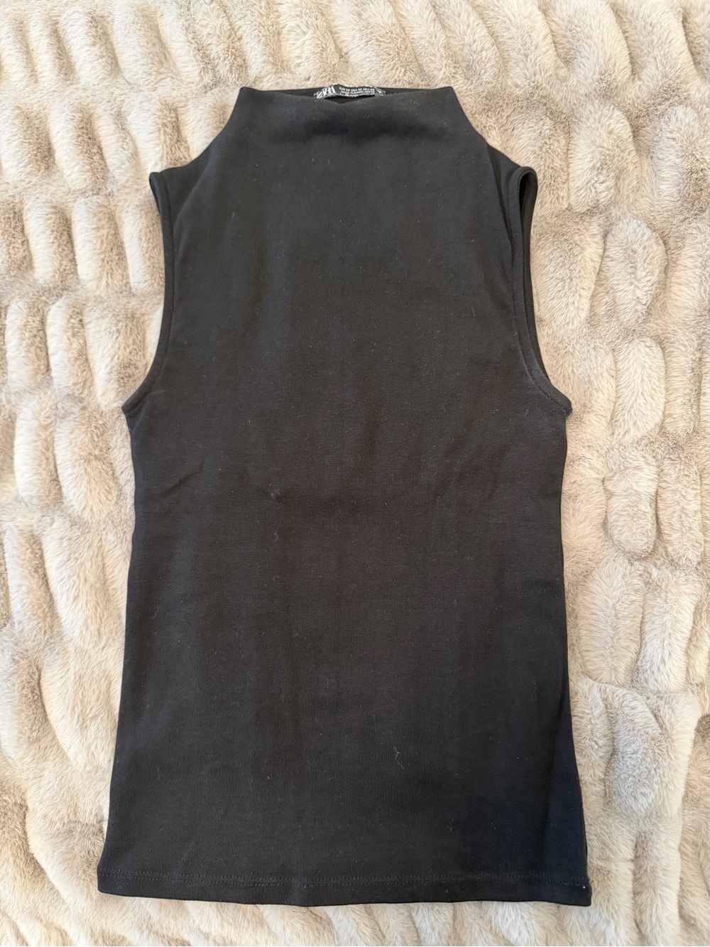 Zara Mock Neck Tank Top